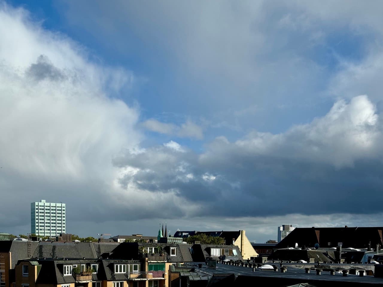 Blick über die Dächer von Ottensen